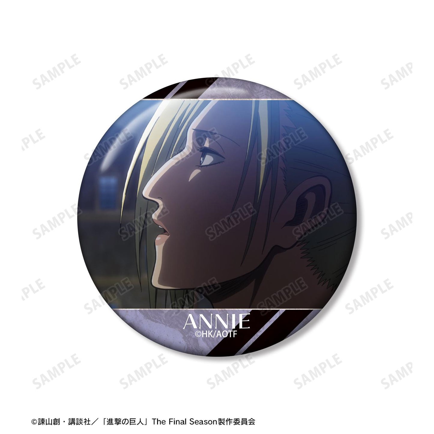 《進擊的巨人》阿尼 場景寫實徽章3個套裝