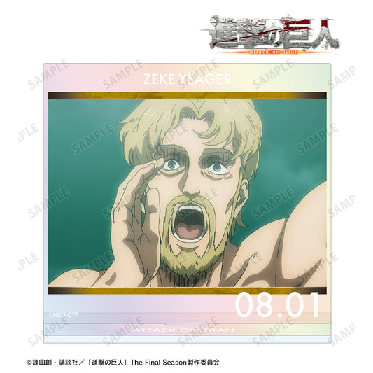 《進擊的巨人》吉克 場景寫實極光大號亞克力立牌