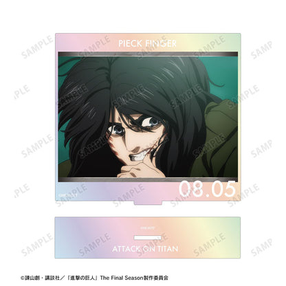 《進擊的巨人》皮克 場景寫實極光大號亞克力立牌