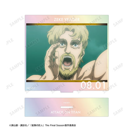 《進擊的巨人》吉克 場景寫實極光大號亞克力立牌