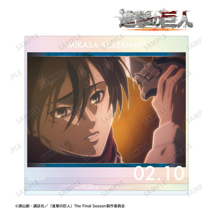 《進擊的巨人》米卡莎 場景寫極光大號亞克力立牌