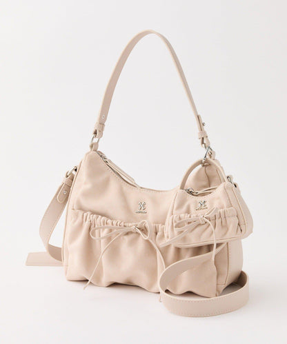 附迷你包掛飾抽繩包