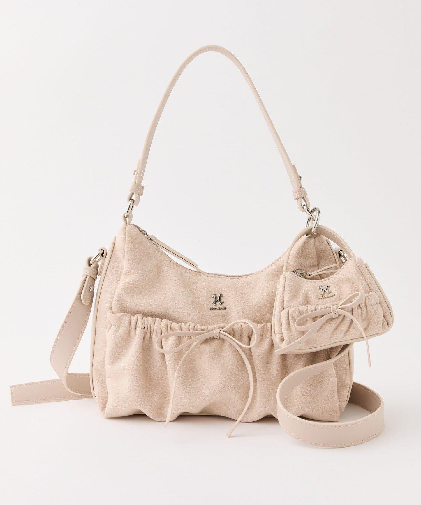 附迷你包掛飾抽繩包