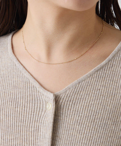 【PAPILLONNER/パピヨネ】多節點鏈條項鍊