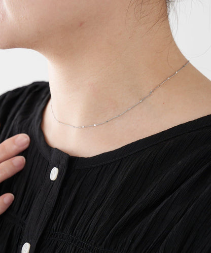 【PAPILLONNER/パピヨネ】多節點鏈條項鍊