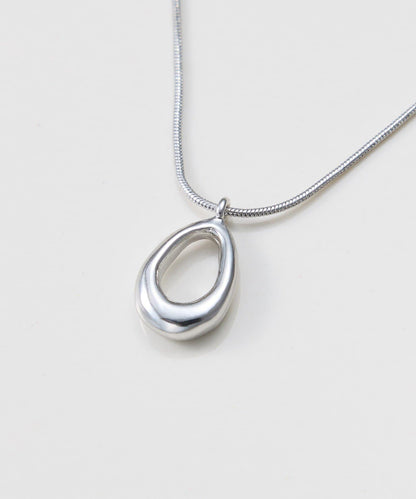 【PAPILLONNER/パピヨネ】橢圓滑動兩用項鍊