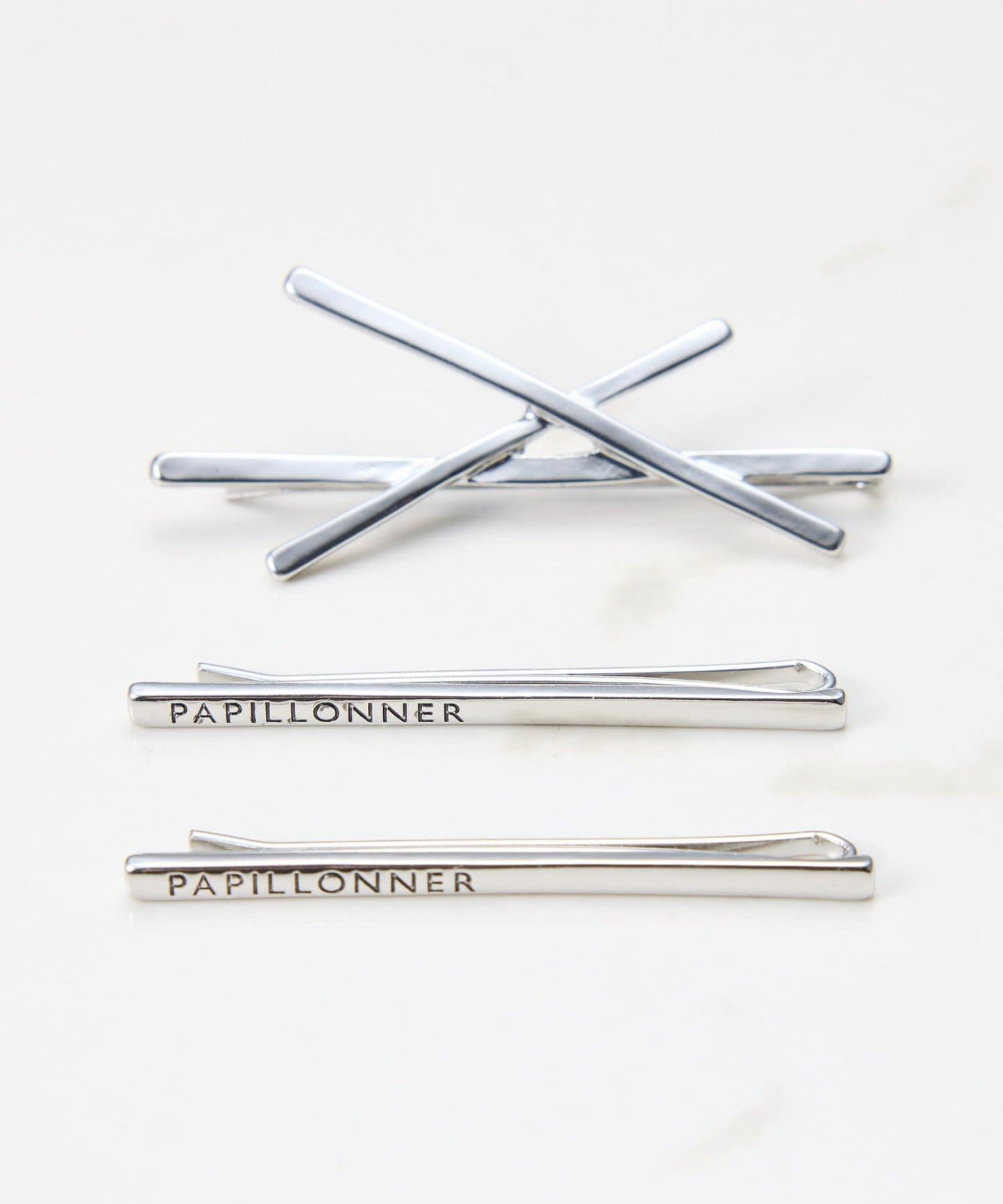 【PAPILLONNER/パピヨネ】標誌髮夾