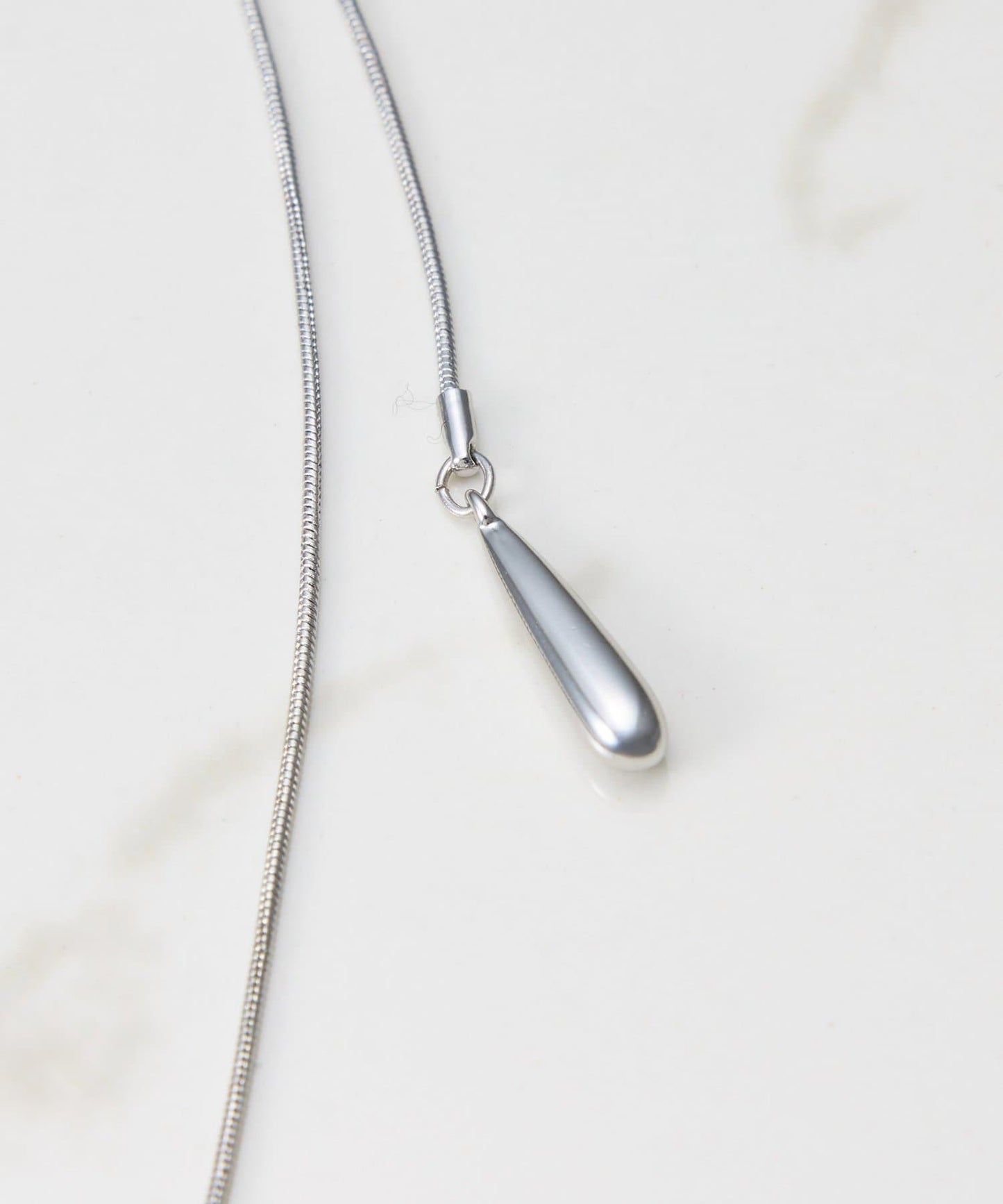 【PAPILLONNER/パピヨネ】橢圓滑動兩用項鍊