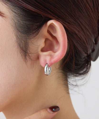 【PAPILLONNER/パピヨネ】2件套圈形耳環