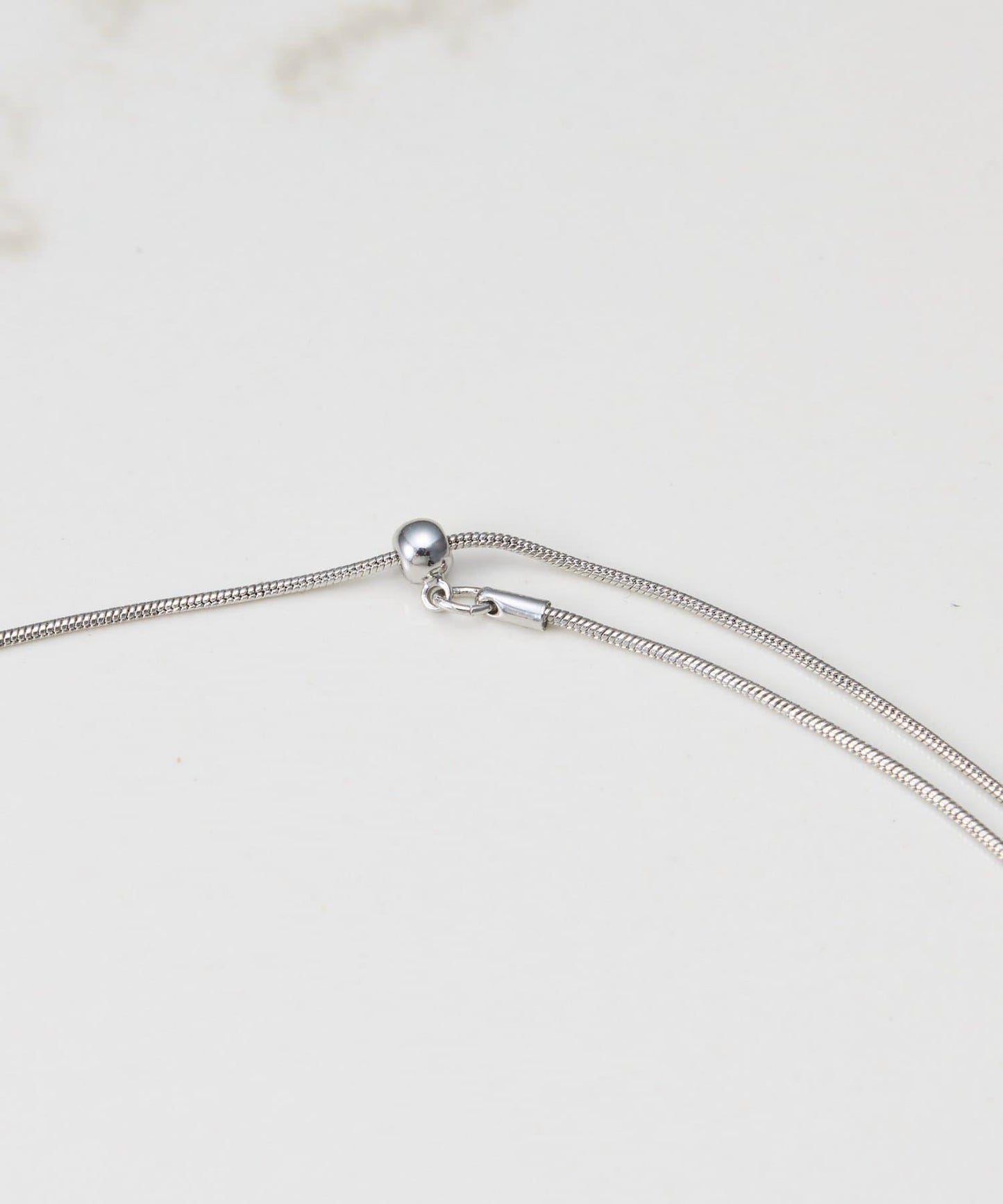 【PAPILLONNER/パピヨネ】橢圓滑動兩用項鍊