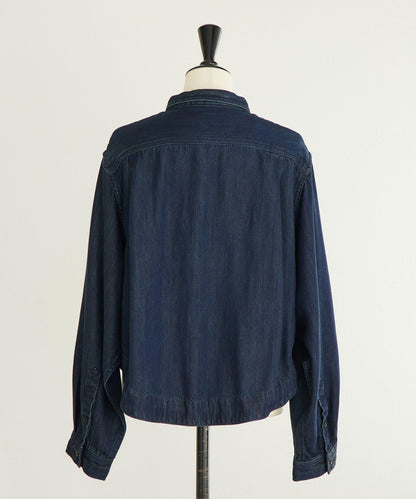 12月11日（星期四）開始 流蘇牛仔短款襯衫