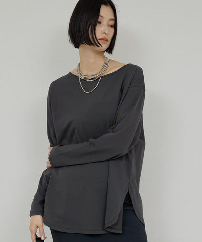 【可手洗】圓弧下襬T恤