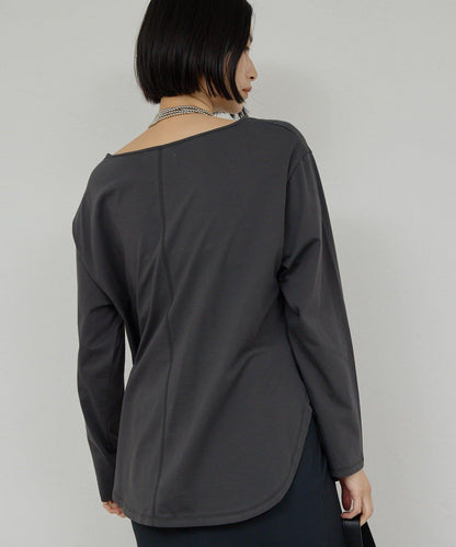 【可手洗】圓弧下襬T恤