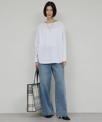 【可手洗】圓弧下襬T恤