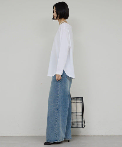 【可手洗】圓弧下襬T恤