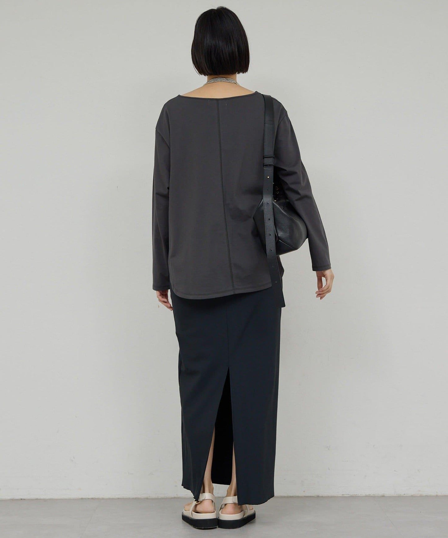 【可手洗】圓弧下襬T恤