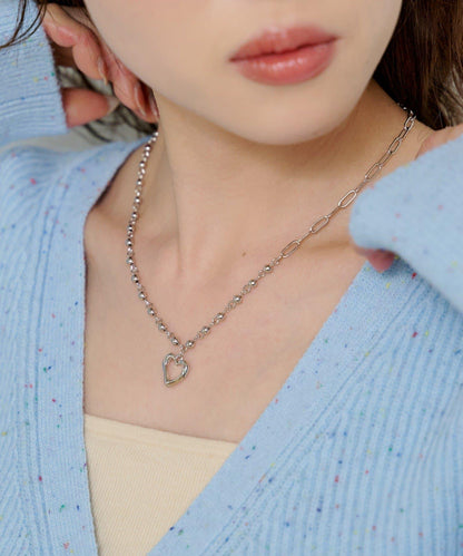 【fiw.】愛心不對稱項鍊