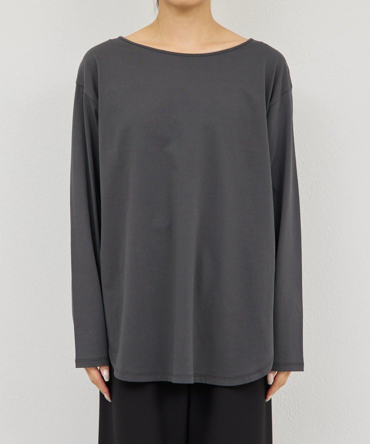 【可手洗】圓弧下襬T恤