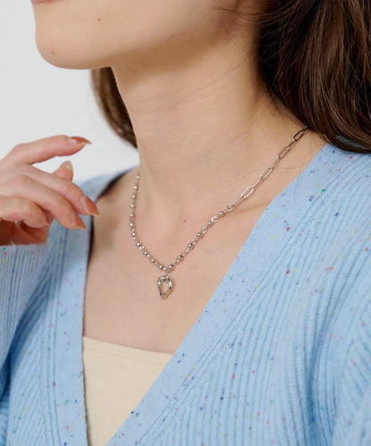 【fiw.】愛心不對稱項鍊
