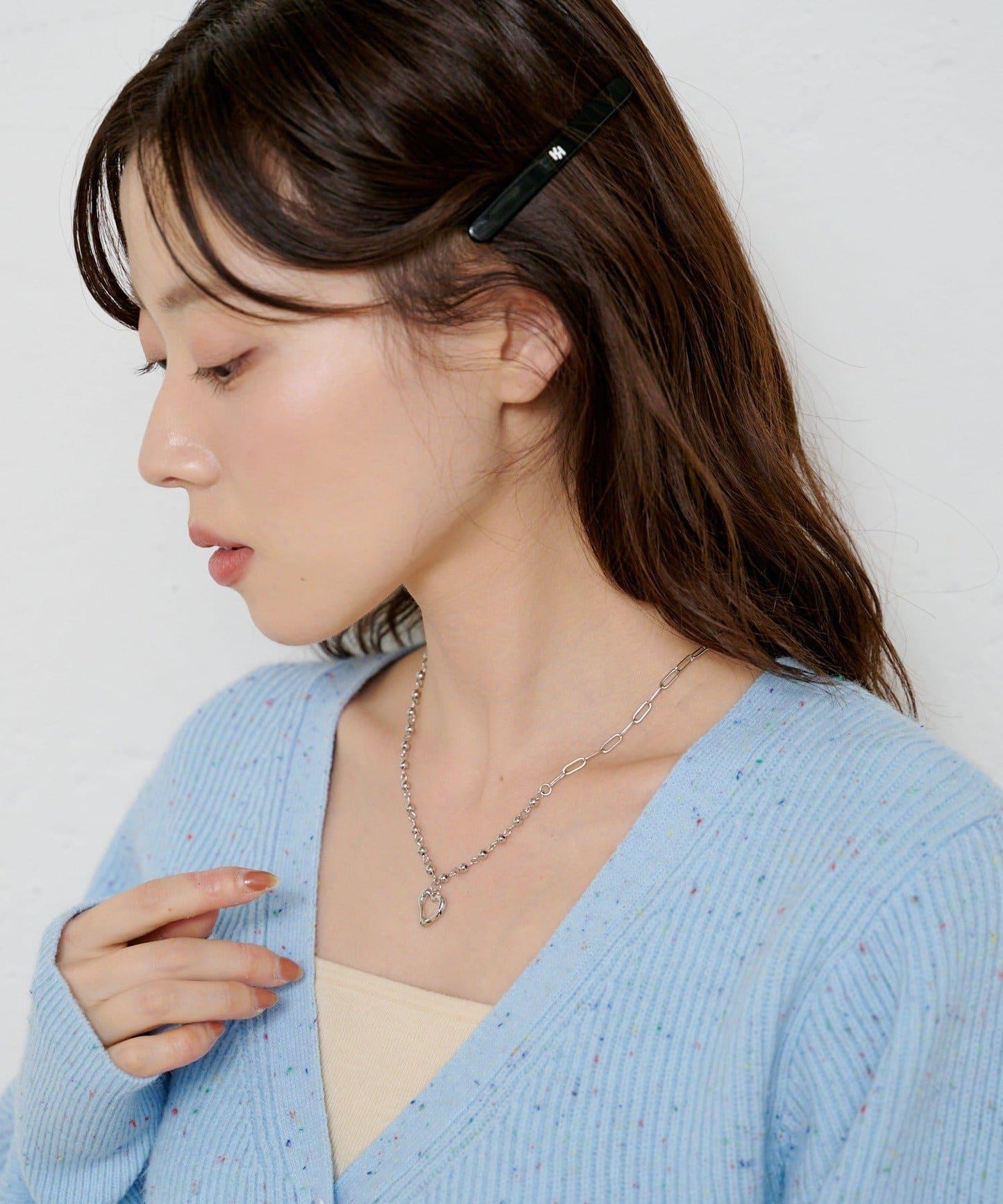 【fiw.】愛心不對稱項鍊