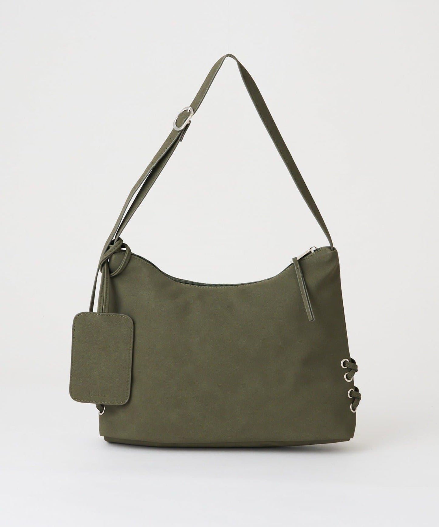 【Kastane】麂皮繫帶包