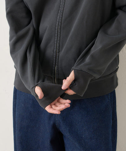 【WHIMSIC/2尺碼可選】水洗染色鉚釘衛衣拉鍊連帽衫