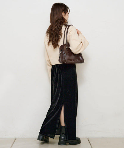 【4色可選】方領荷葉邊針織開衫