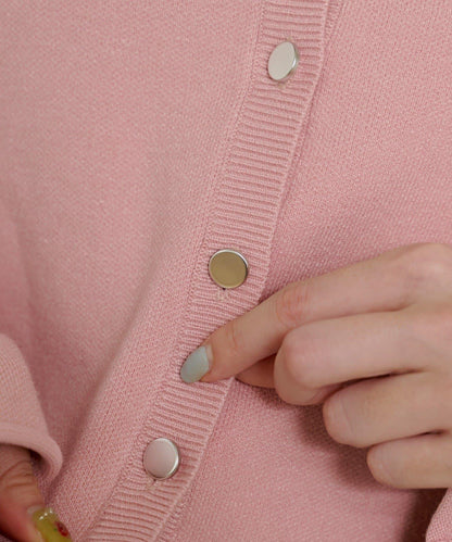 【4色可選】方領荷葉邊針織開衫