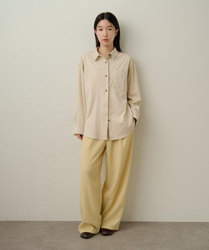 【Omekashi】雙面仿麂皮襯衫