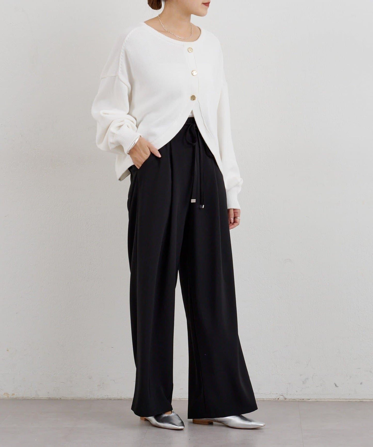 【26SS】高腰設計長褲