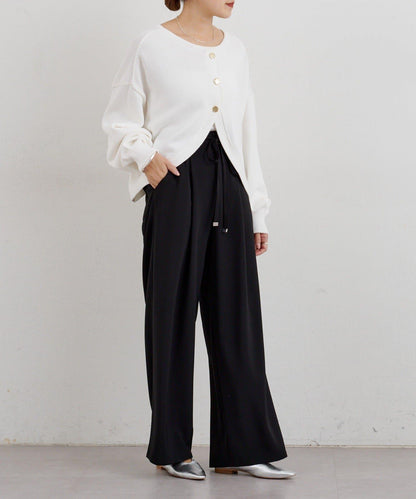 【26SS】高腰設計長褲