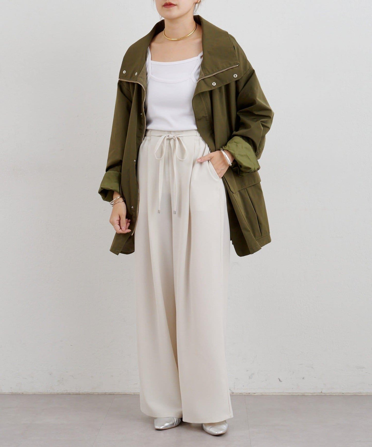 【26SS】高腰設計長褲