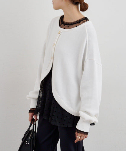 【26SS】波點網紗襯衫