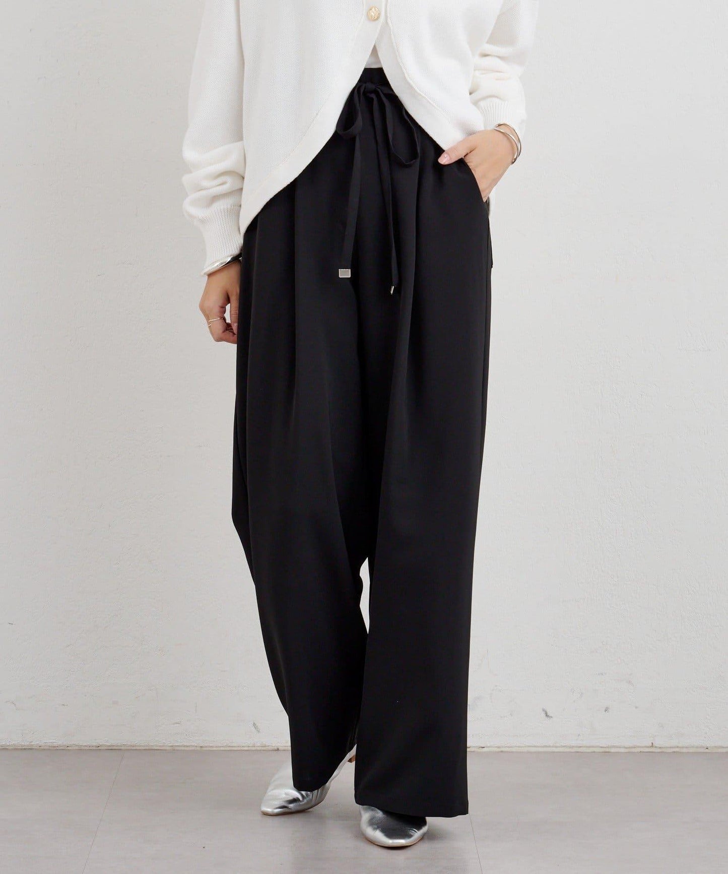 【26SS】高腰設計長褲