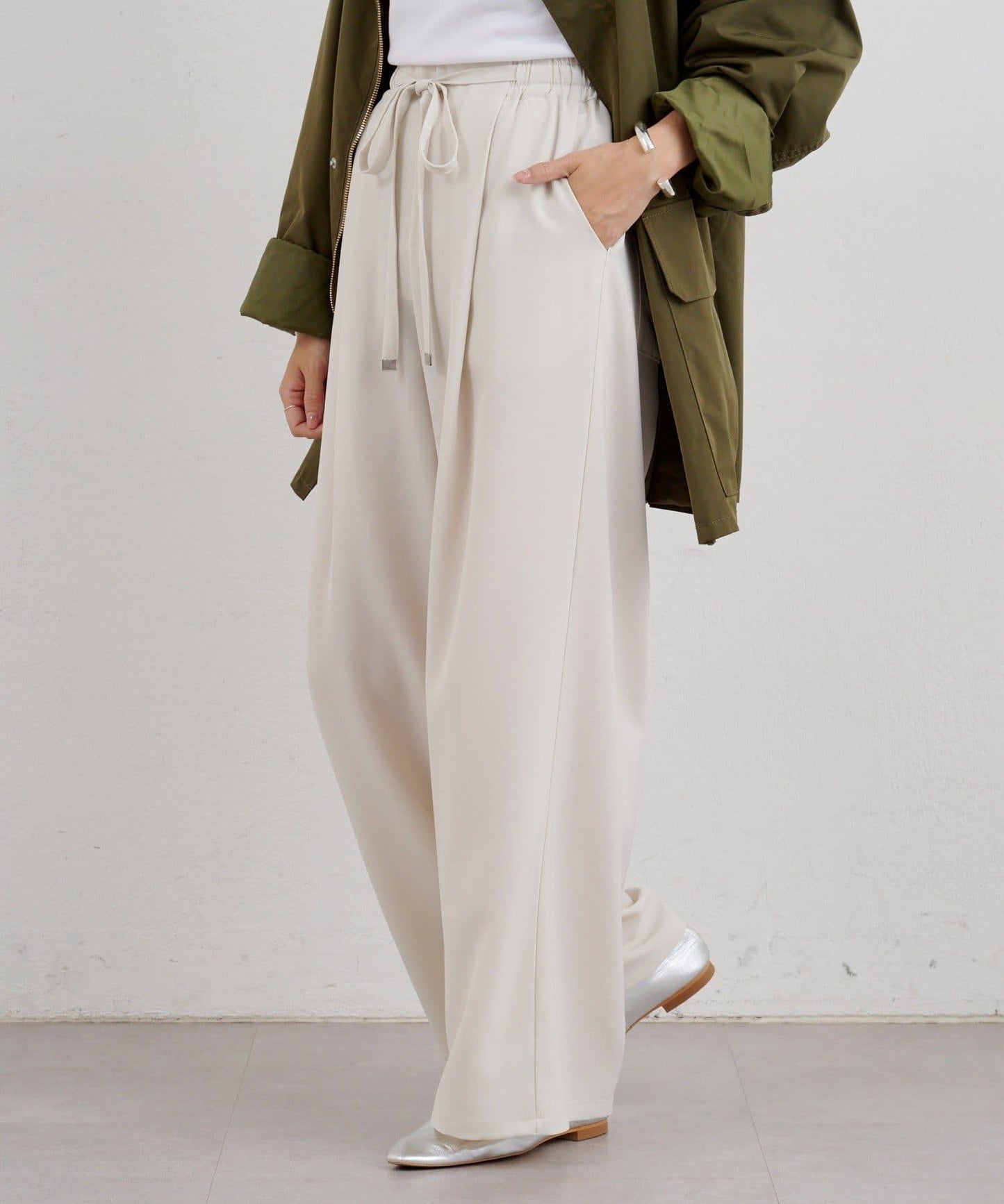 【26SS】高腰設計長褲