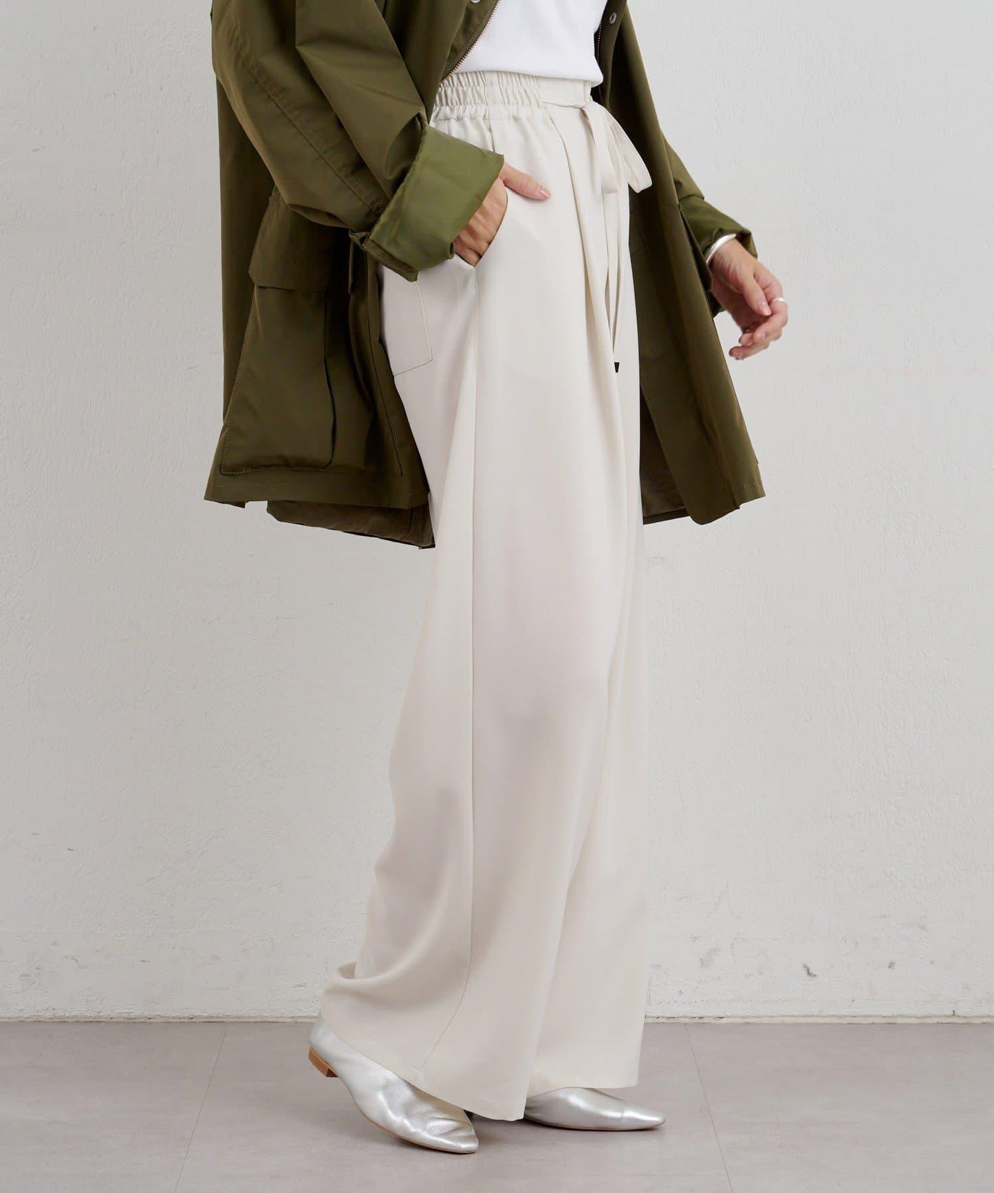 【26SS】高腰設計長褲