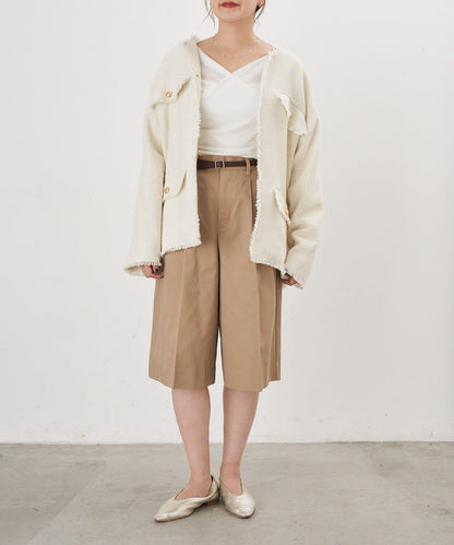 【インフルエンサー@akane_nagata聯名】粗花呢夾克