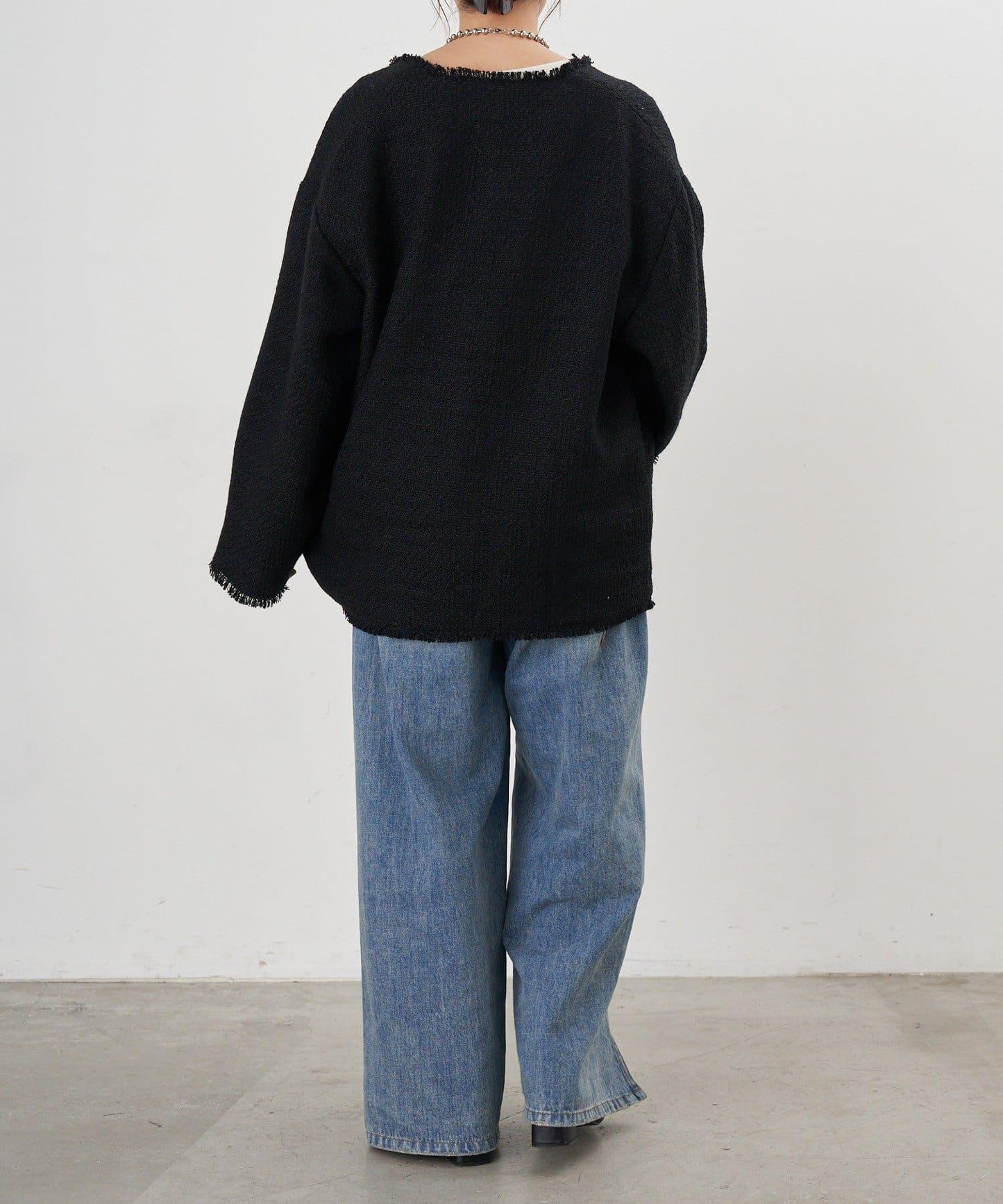 【インフルエンサー@akane_nagata聯名】粗花呢夾克