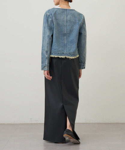 【26SS】短款牛仔披肩