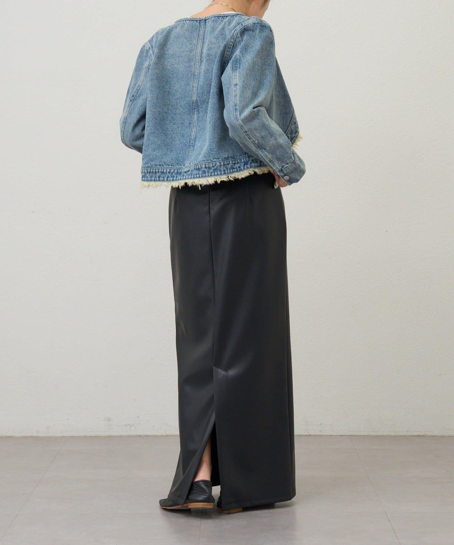 【26SS】短款牛仔披肩