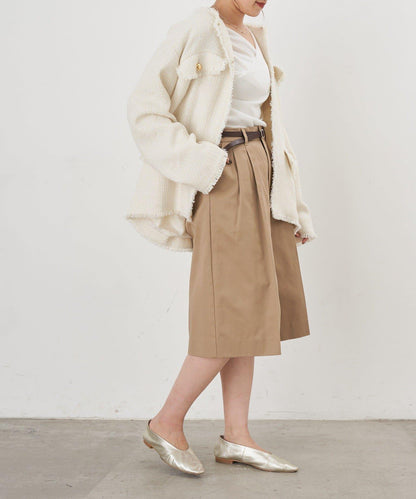 【インフルエンサー@akane_nagata聯名】粗花呢夾克