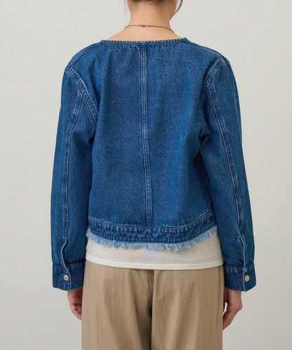 【26SS】短款牛仔披肩