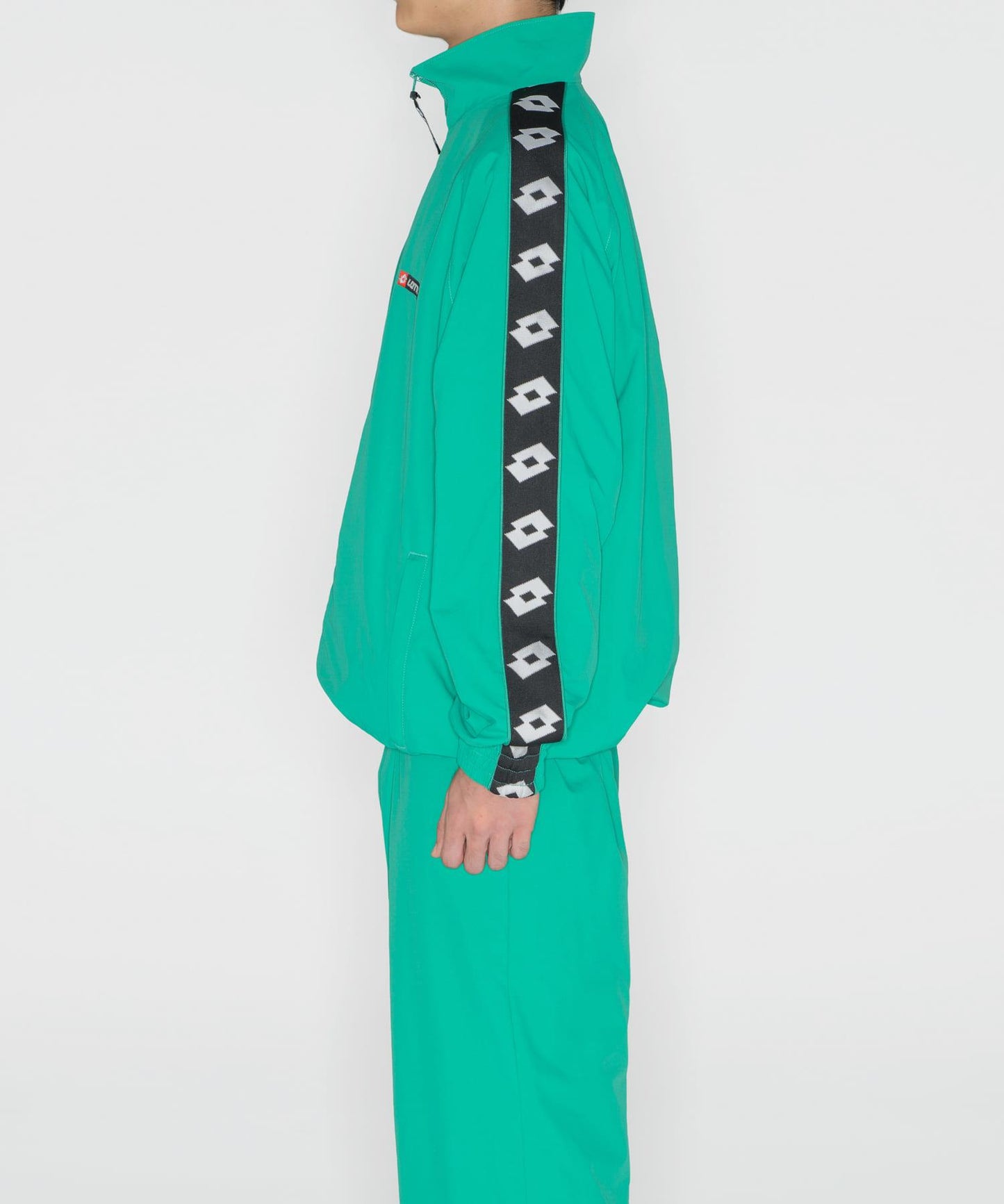 LOTTO拼接尼龍夾克