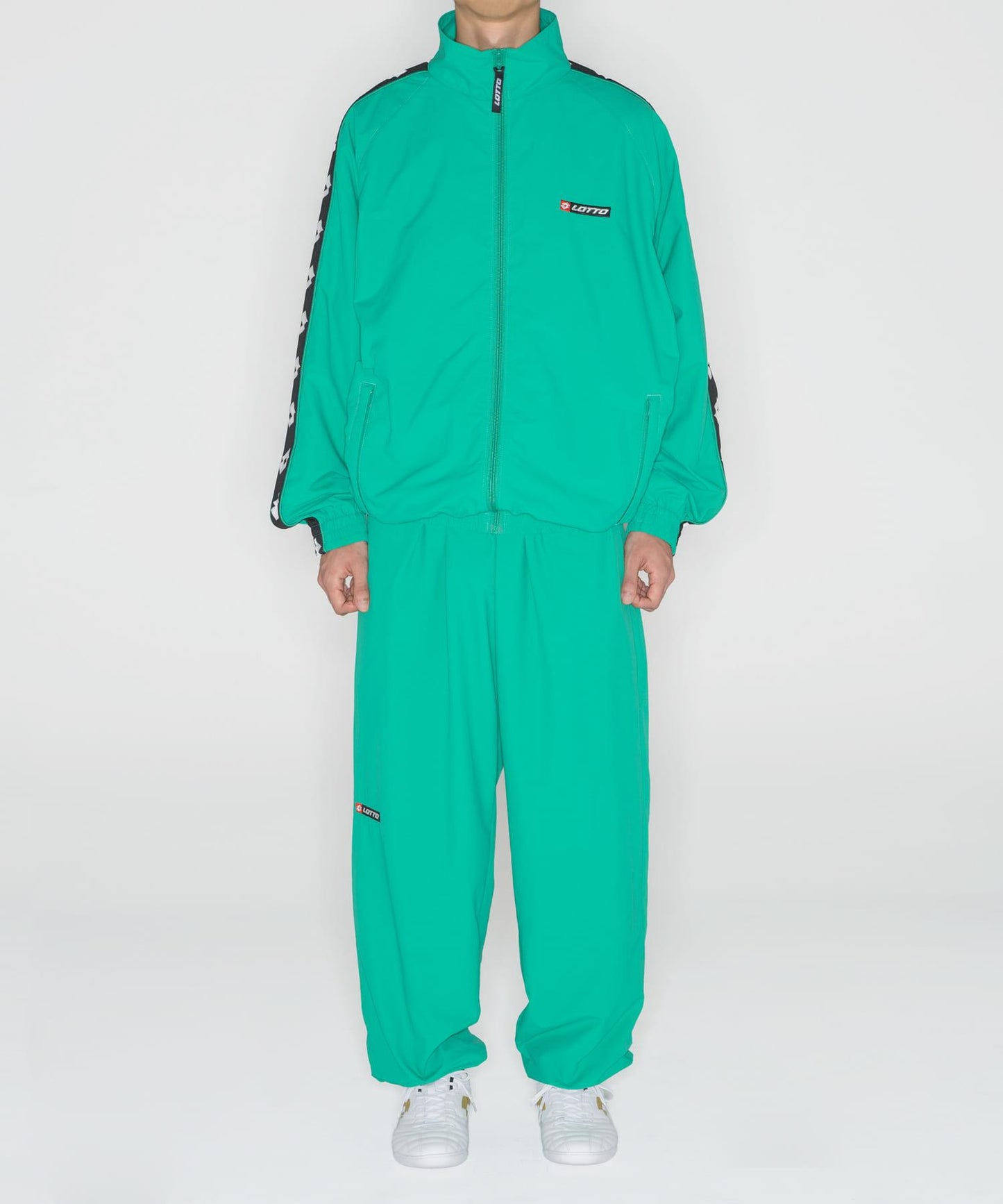 LOTTO拼接尼龍夾克