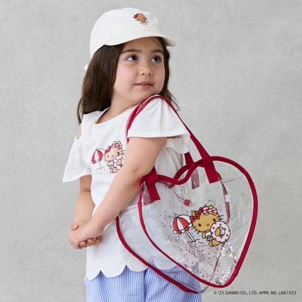 【三麗鷗角色】閃亮愛心形透明包