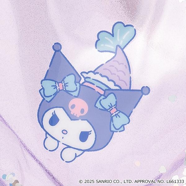 【三麗鷗角色】閃亮愛心形透明包