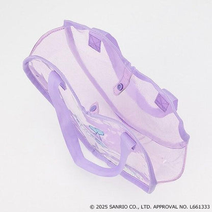 【三麗鷗角色】閃亮愛心形透明包