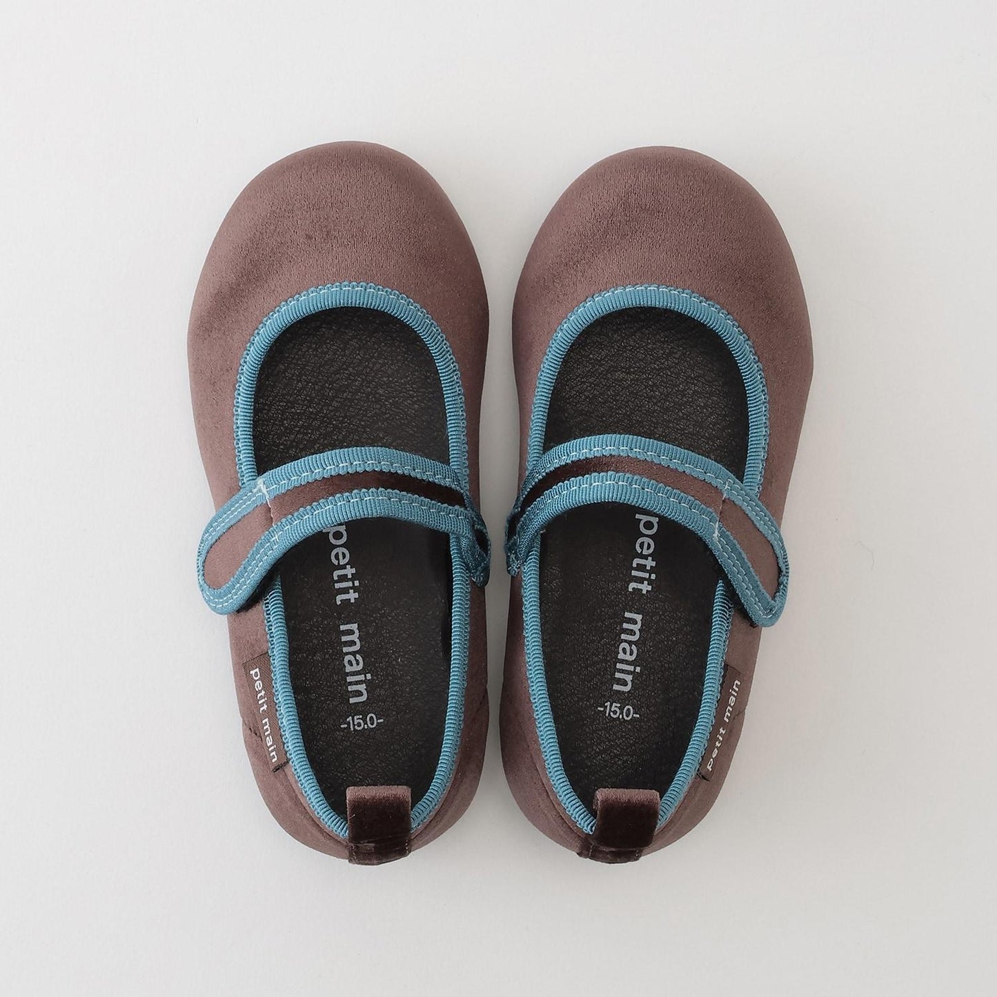 單帶天鵝絨女鞋