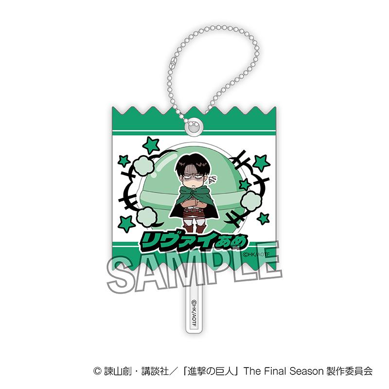 《進擊的巨人》_DOTABATA！禮品包裝亞克力鑰匙扣 利威爾