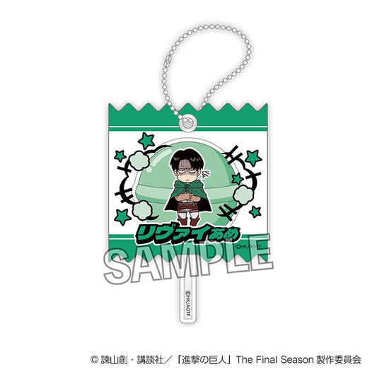 《進擊的巨人》_DOTABATA！禮品包裝亞克力鑰匙扣 利威爾